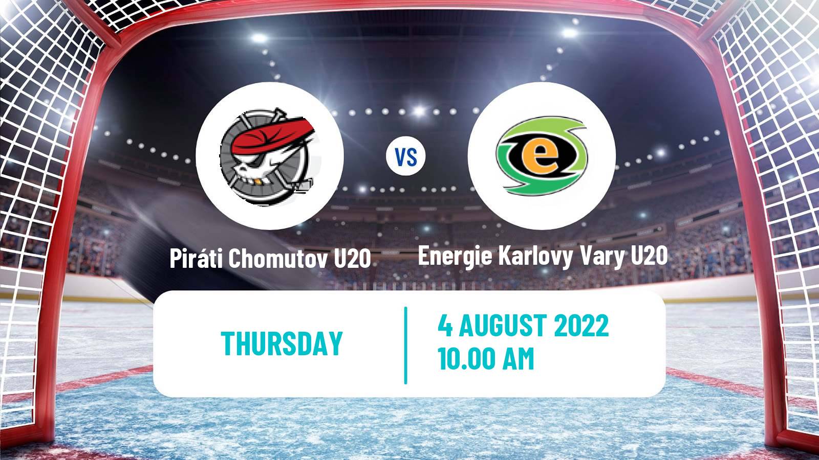 Hockey Club Friendly Ice Hockey Piráti Chomutov U20 - Energie Karlovy Vary U20