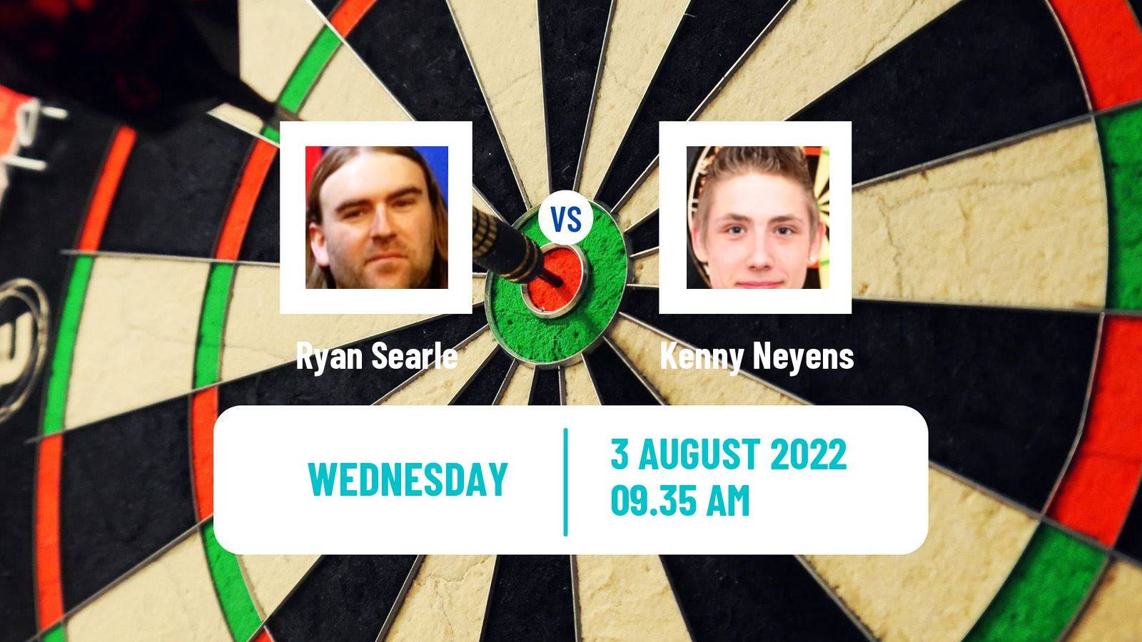 Darts Darts Ryan Searle - Kenny Neyens