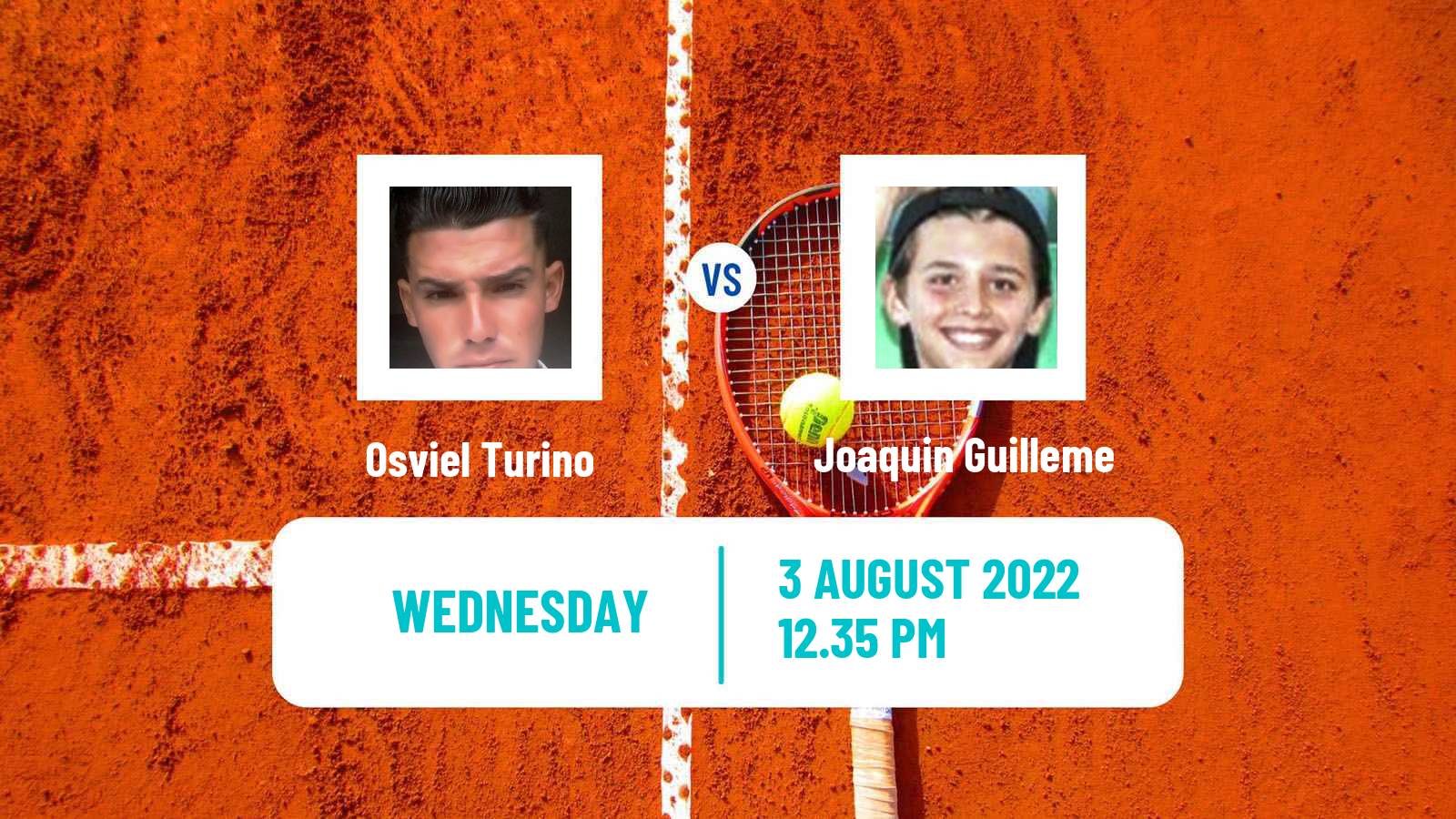 Tennis Davis Cup Group IV Osviel Turino - Joaquin Guilleme