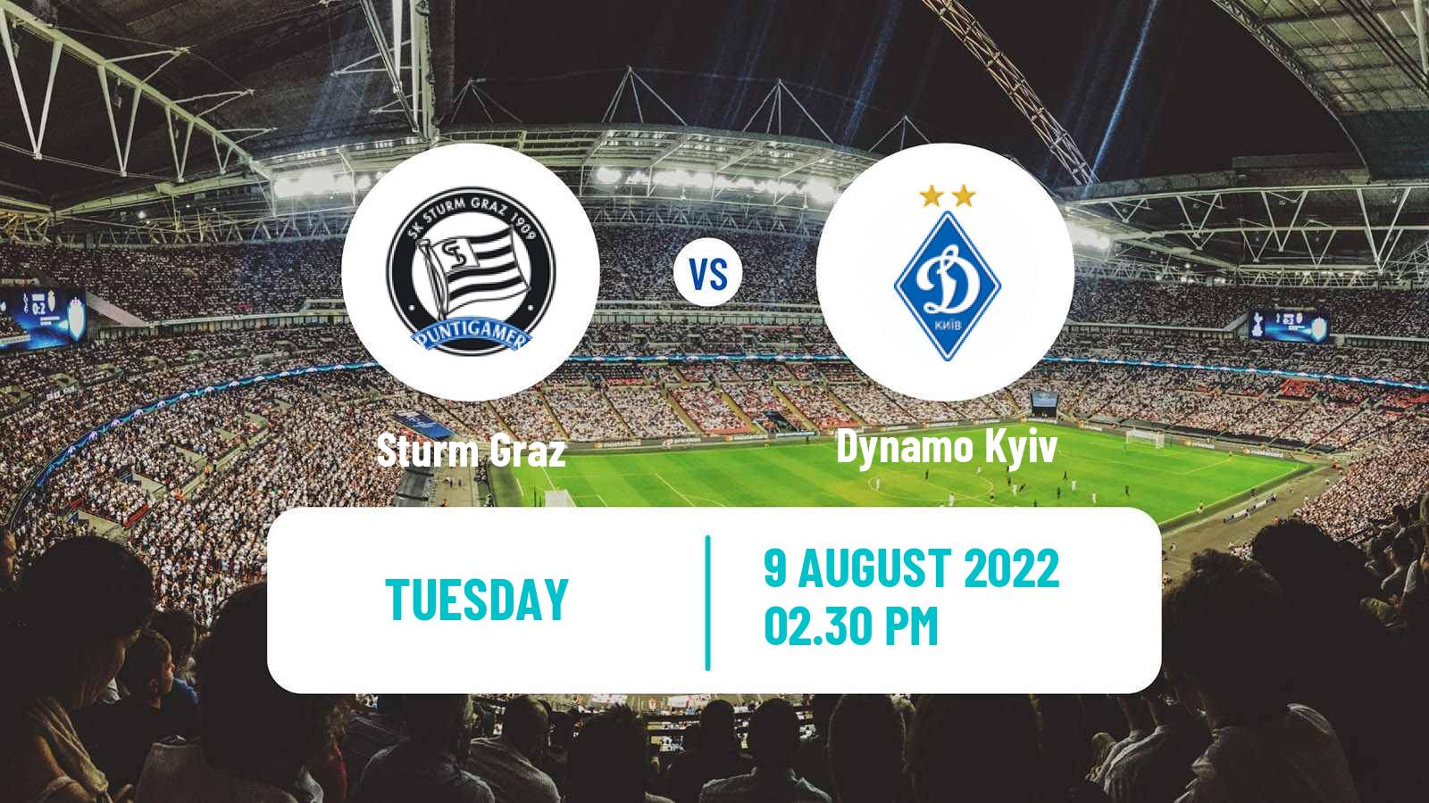 Soccer UEFA Champions League Sturm Graz - Dynamo Kyiv