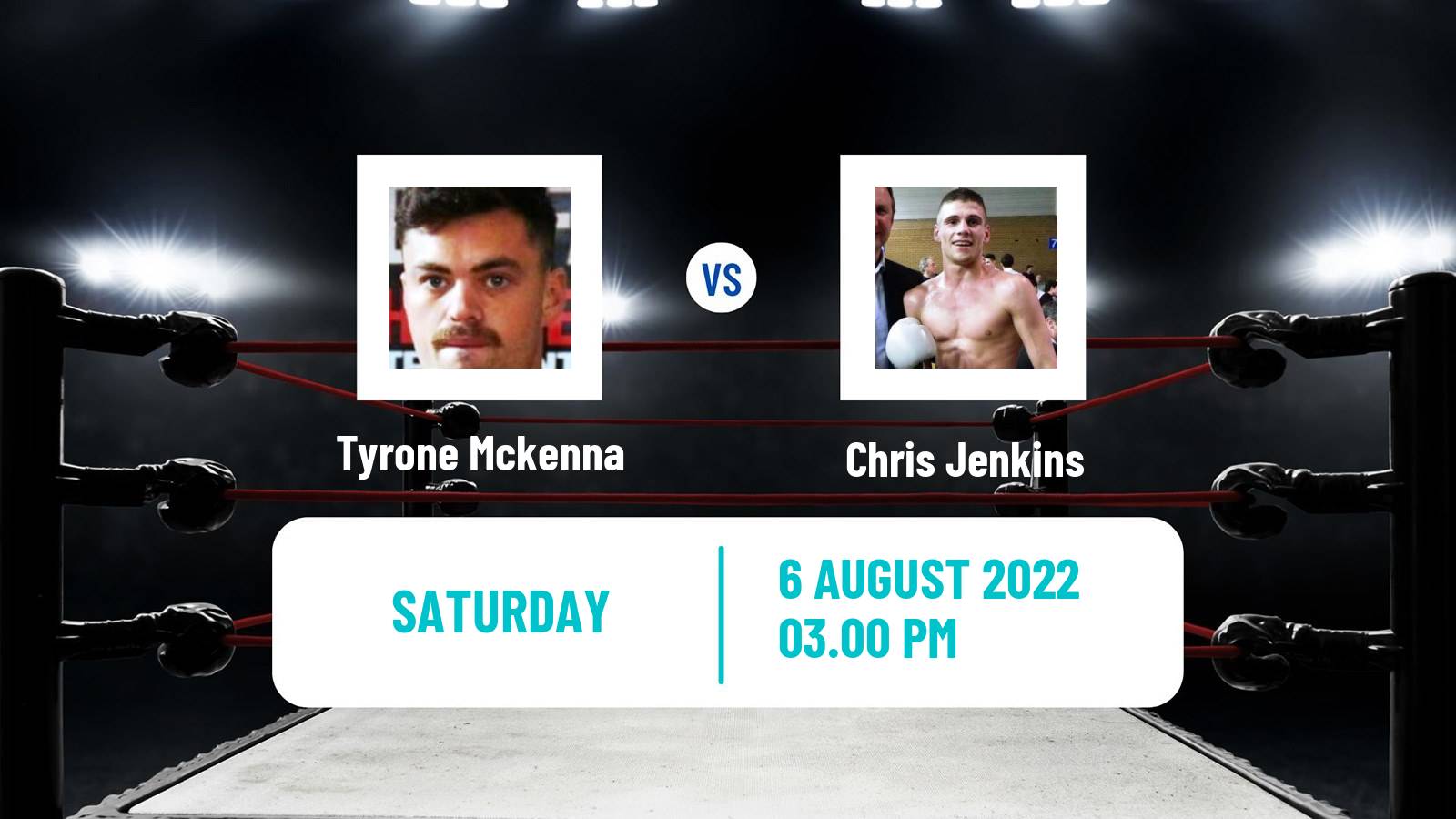 Boxing Boxing Tyrone Mckenna - Chris Jenkins