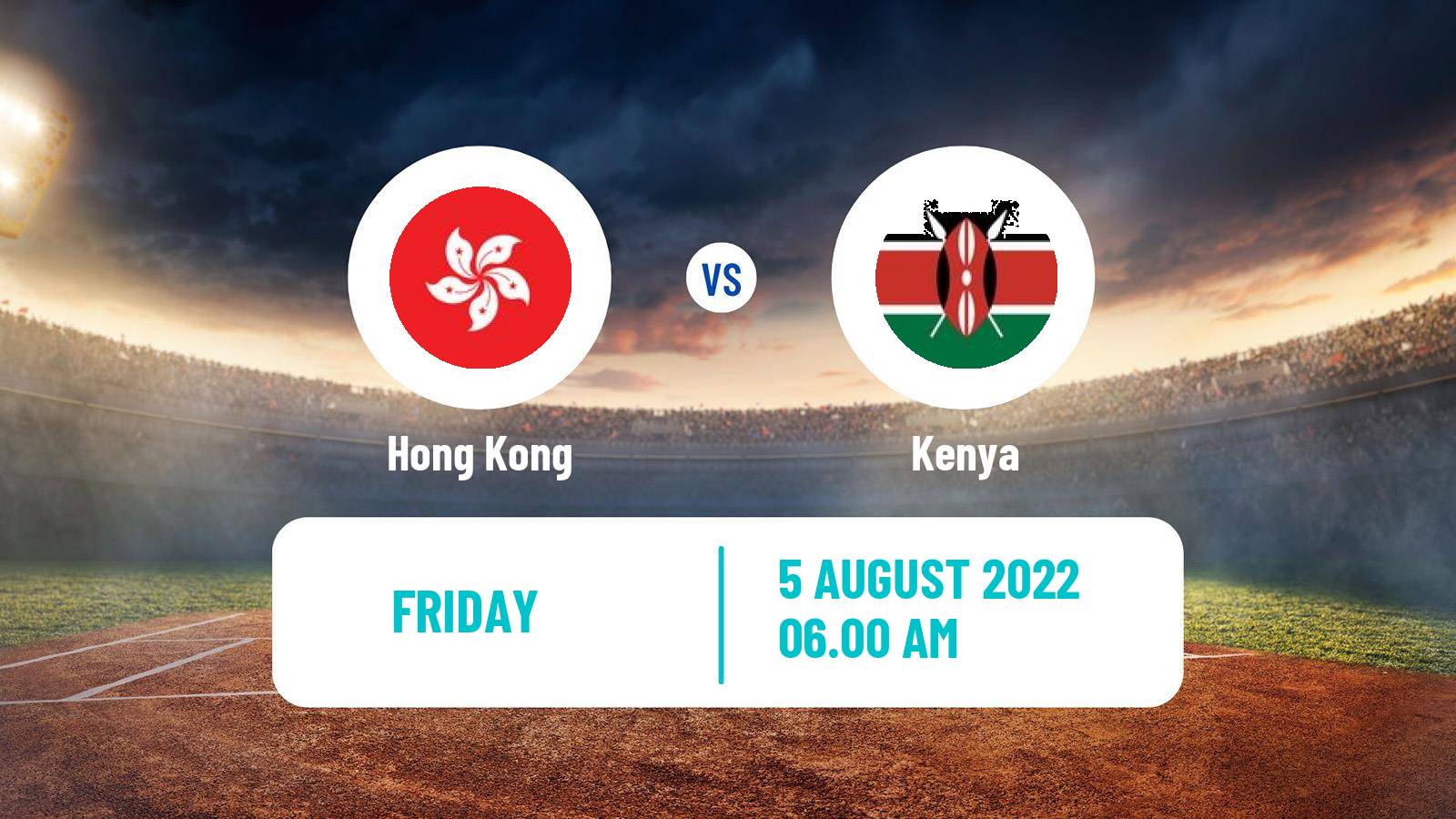 Cricket CWC Challenge League Cricket Hong Kong - Kenya