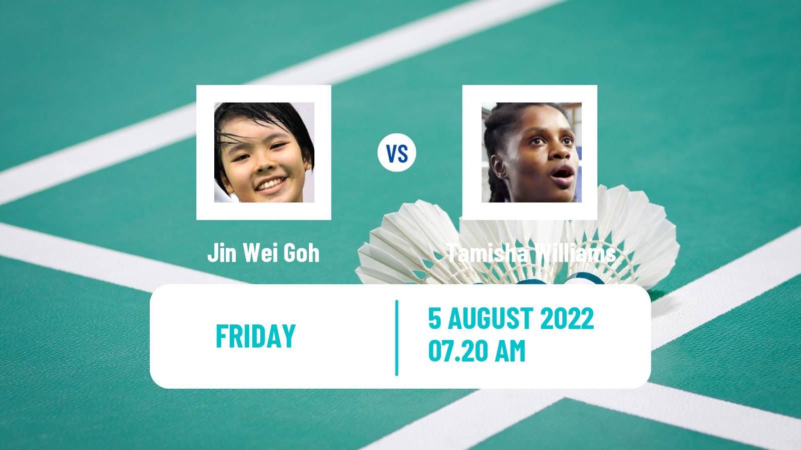 Badminton Badminton Jin Wei Goh - Tamisha Williams