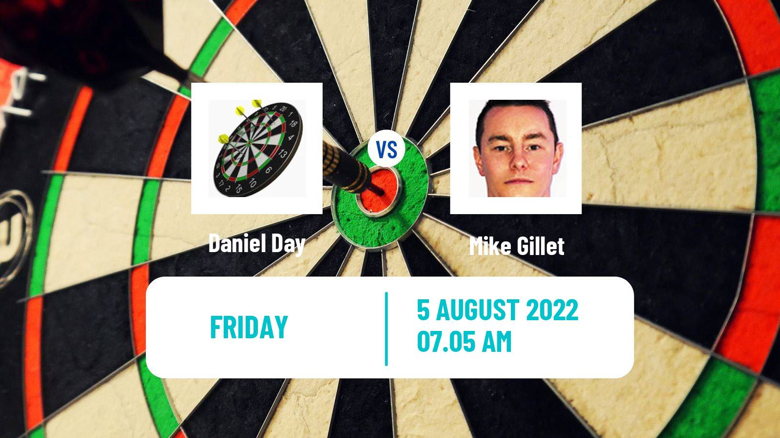 Darts Darts Daniel Day - Mike Gillet