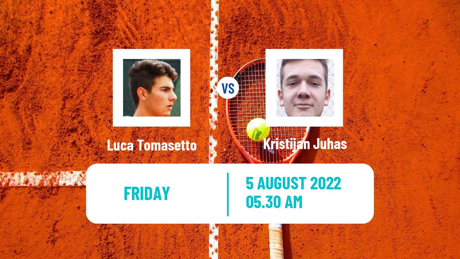 Tennis ITF Tournaments Luca Tomasetto - Kristijan Juhas