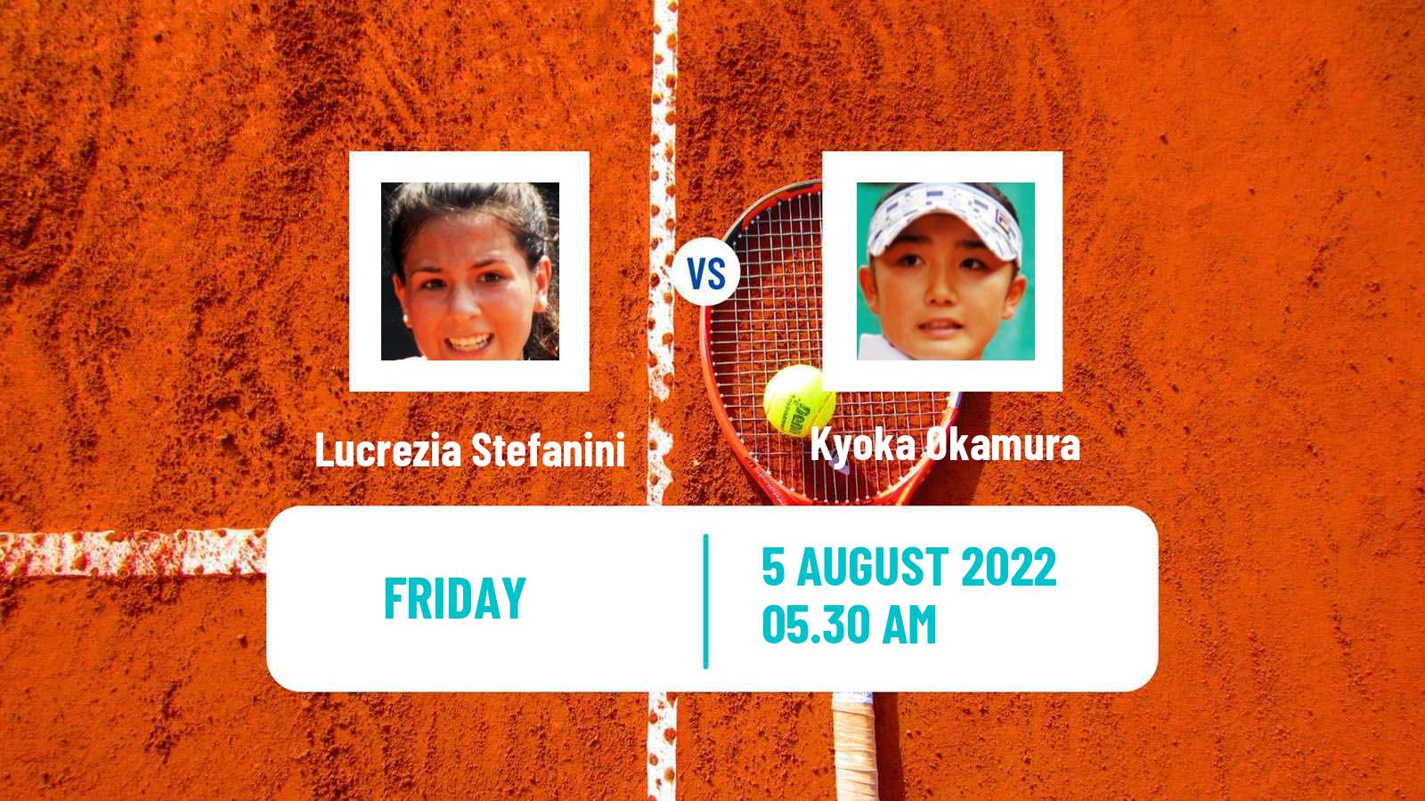 Tennis ITF Tournaments Lucrezia Stefanini - Kyoka Okamura