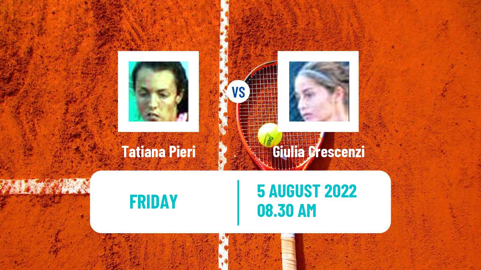 Tennis ITF Tournaments Tatiana Pieri - Giulia Crescenzi