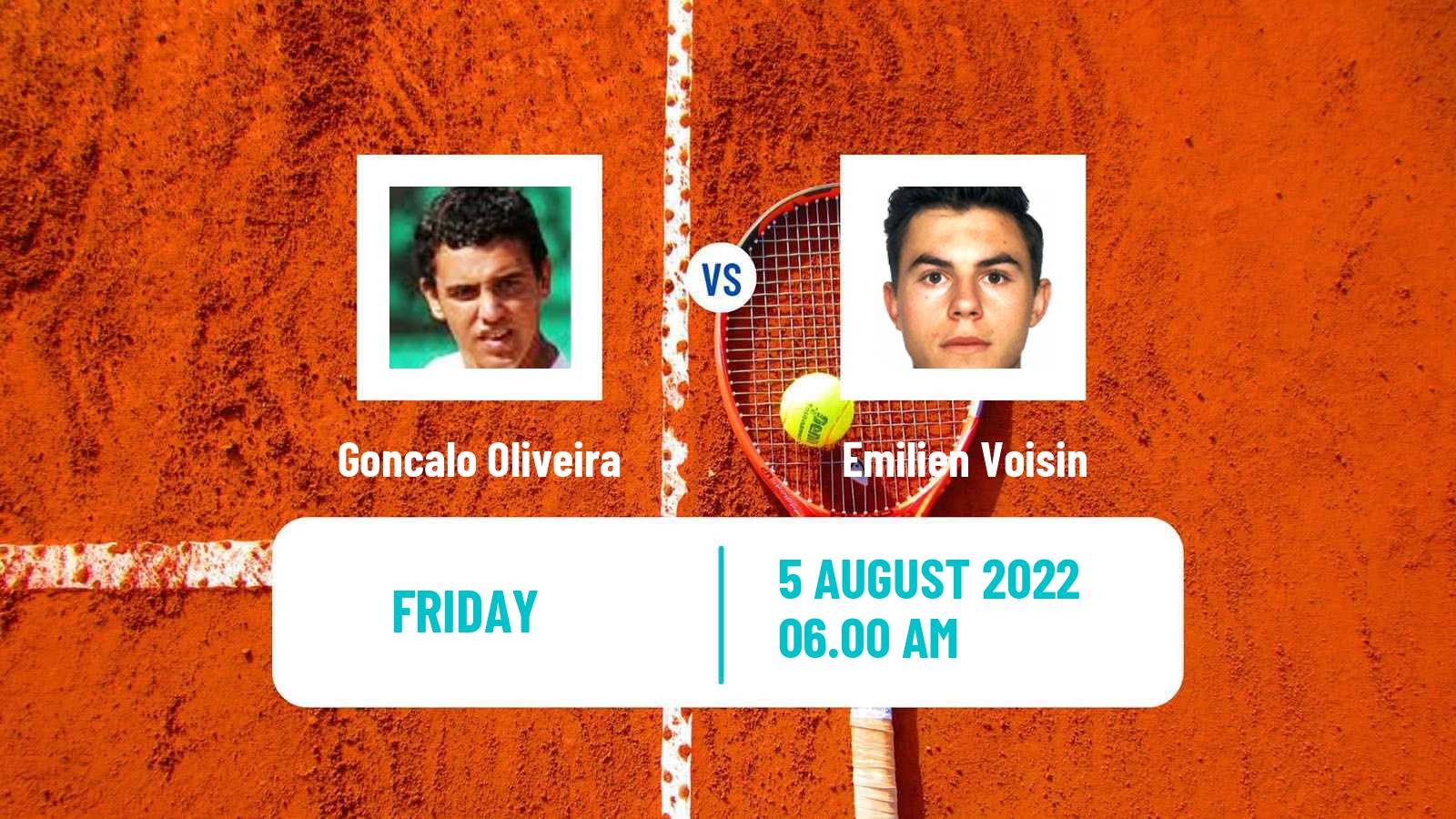 Tennis ITF Tournaments Goncalo Oliveira - Emilien Voisin