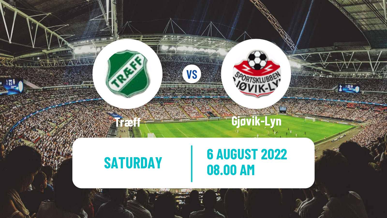 Soccer Norwegian Division 2 - Group 2 Træff - Gjøvik-Lyn