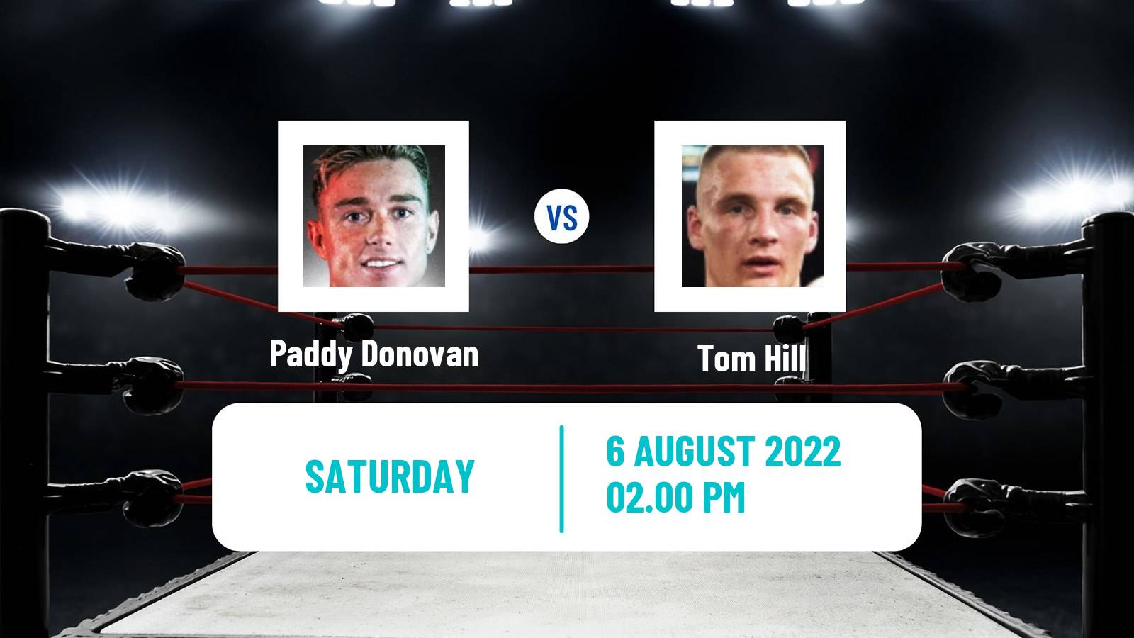 Boxing Boxing Paddy Donovan - Tom Hill