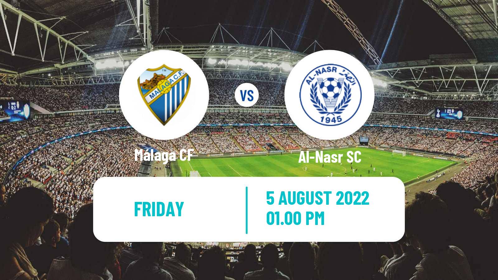 Soccer Club Friendly Málaga - Al-Nasr