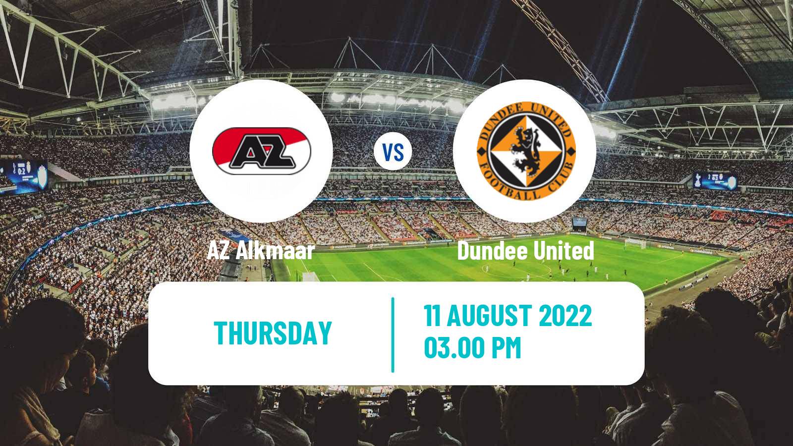 Soccer UEFA Europa Conference League AZ Alkmaar - Dundee United