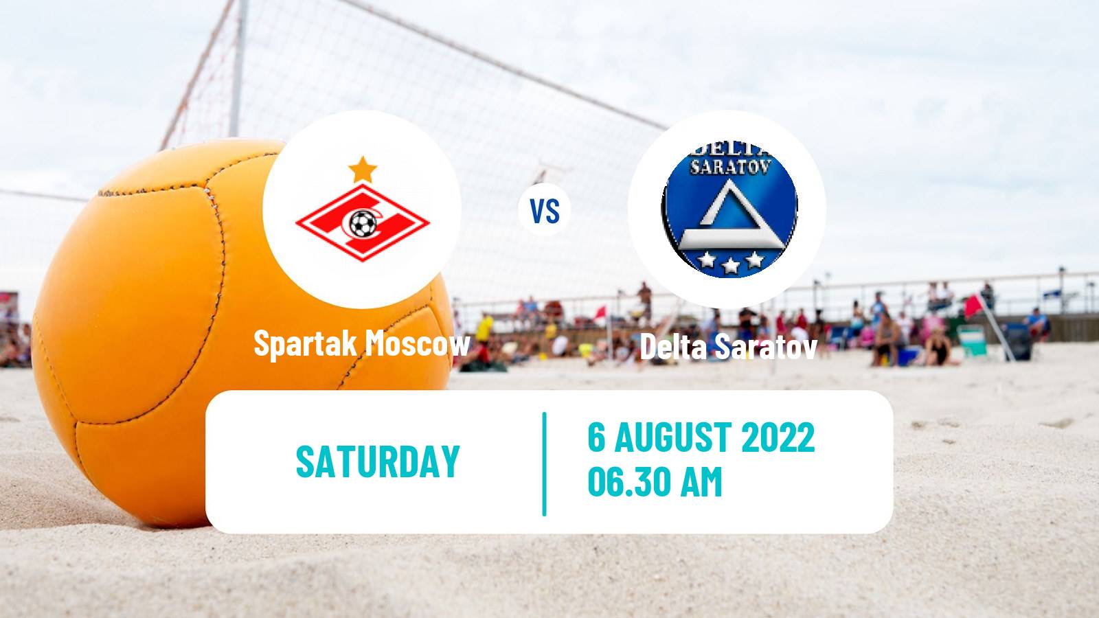Beach soccer Beach Soccer Spartak Moscow - Delta Saratov