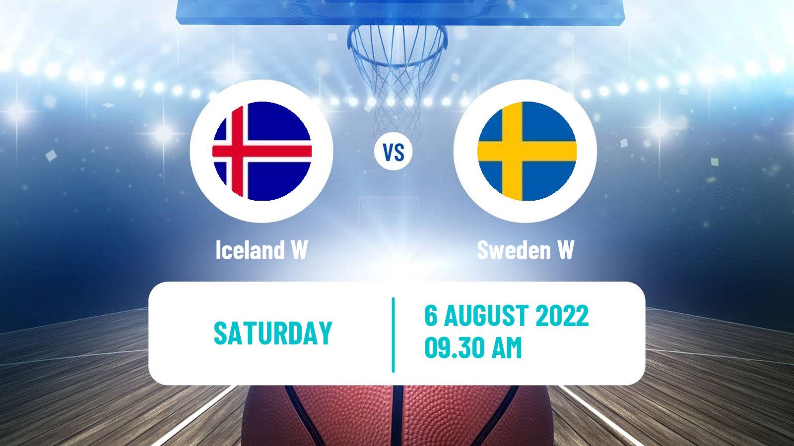 Basketball Friendly International Basketball Women Iceland W - Sweden W