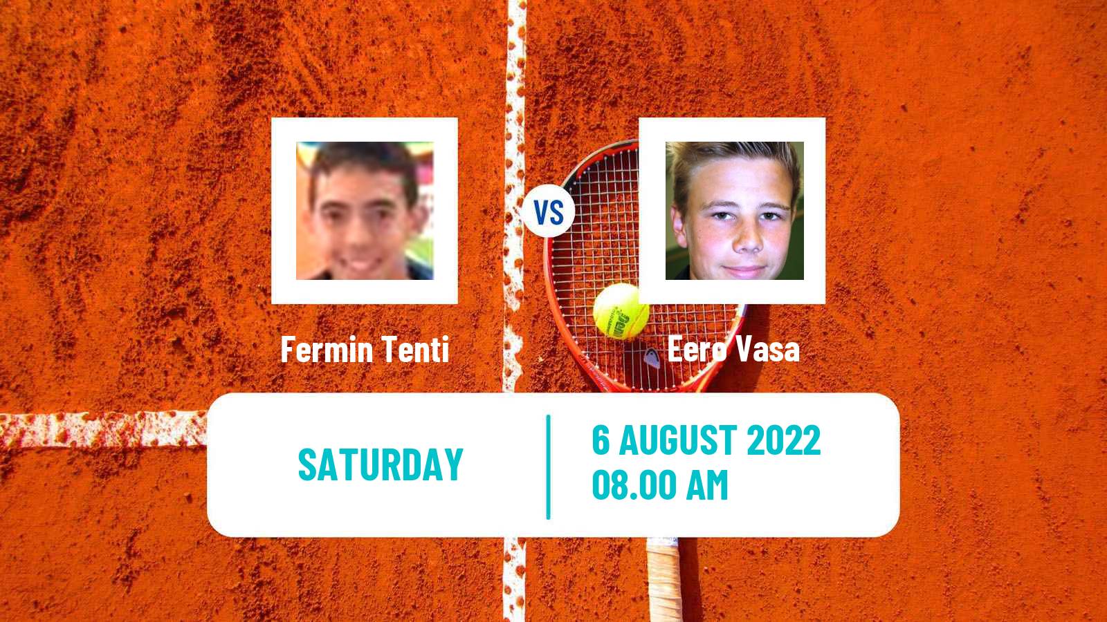 Tennis ITF Tournaments Fermin Tenti - Eero Vasa