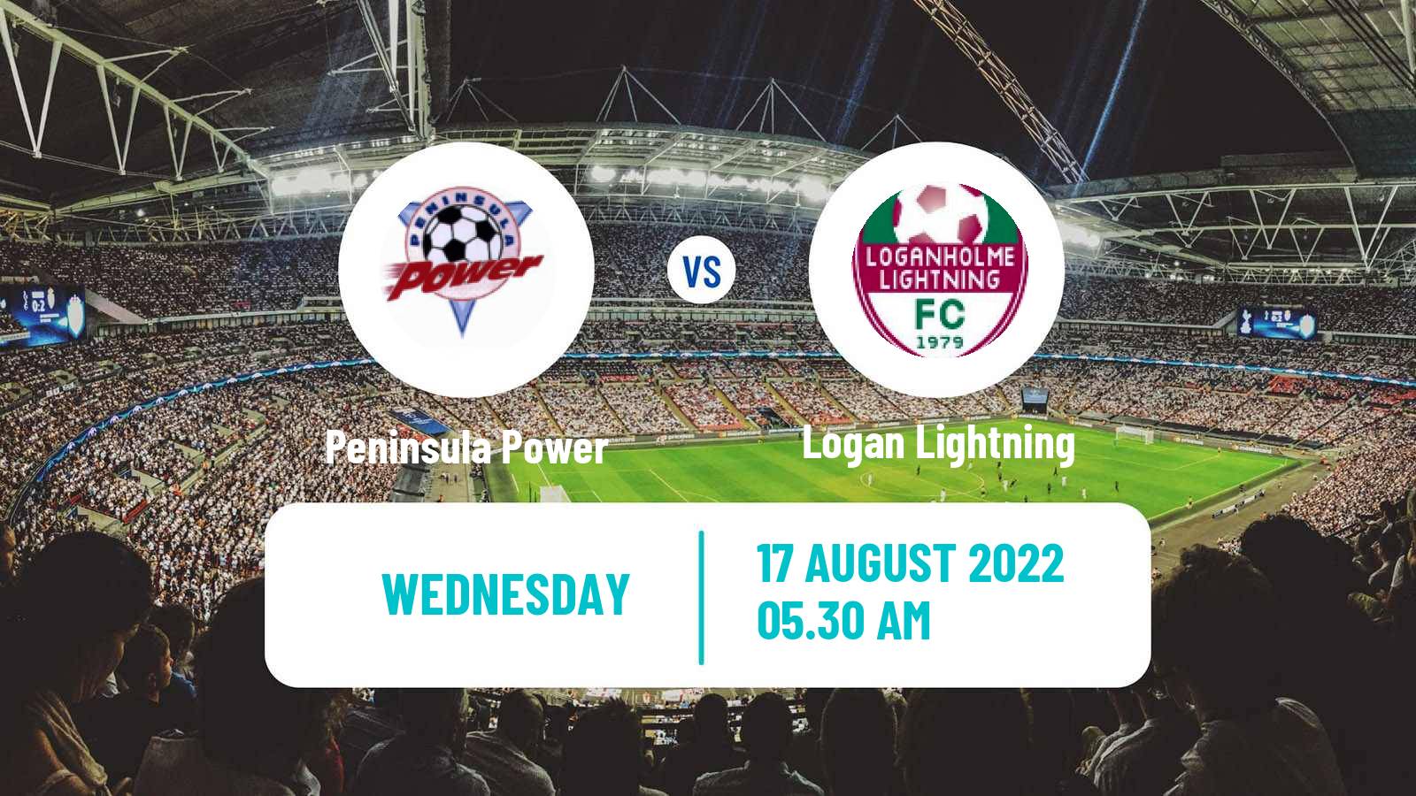 Soccer Australian NPL Queensland Peninsula Power - Logan Lightning