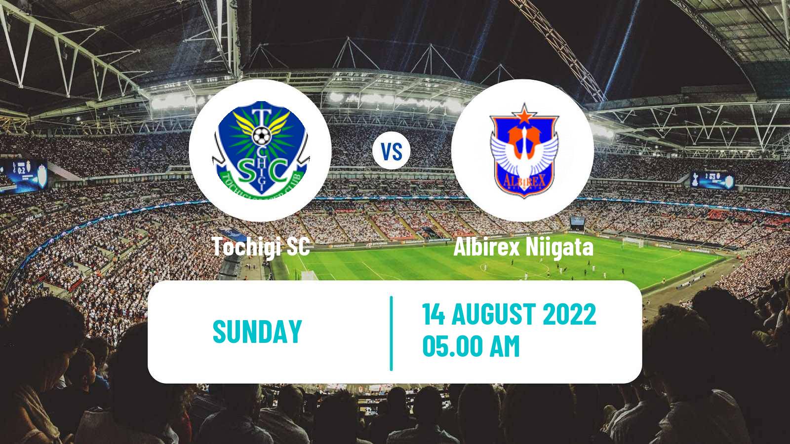 Soccer Japan J2 League Tochigi - Albirex Niigata