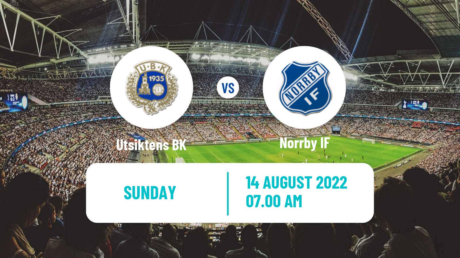 Soccer Swedish Superettan Utsikten - Norrby