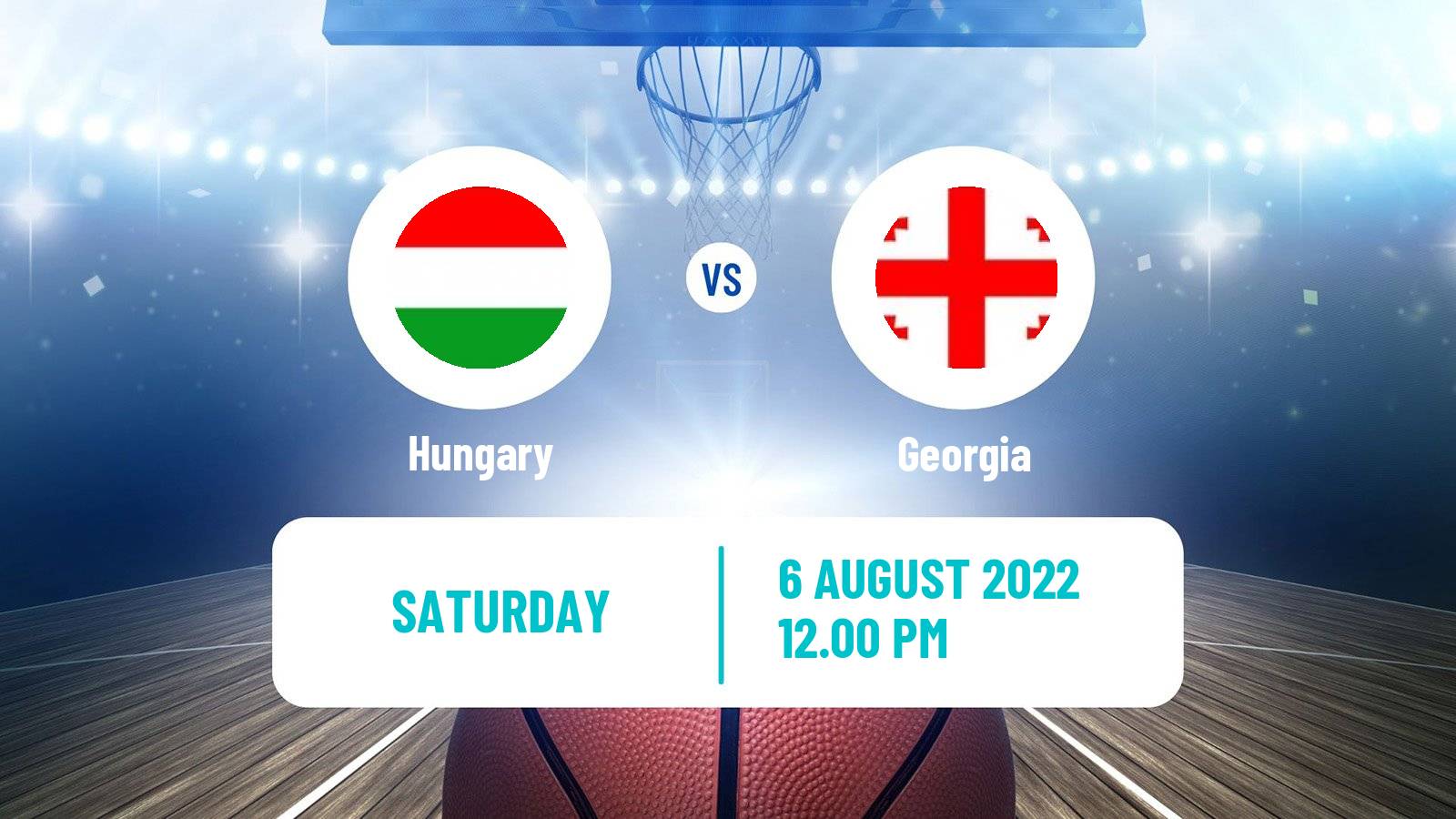 Basketball Friendly International Basketball Hungary - Georgia