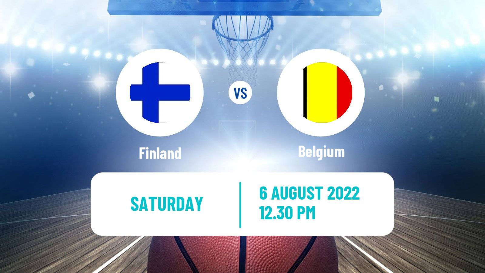 Basketball Friendly International Basketball Finland - Belgium