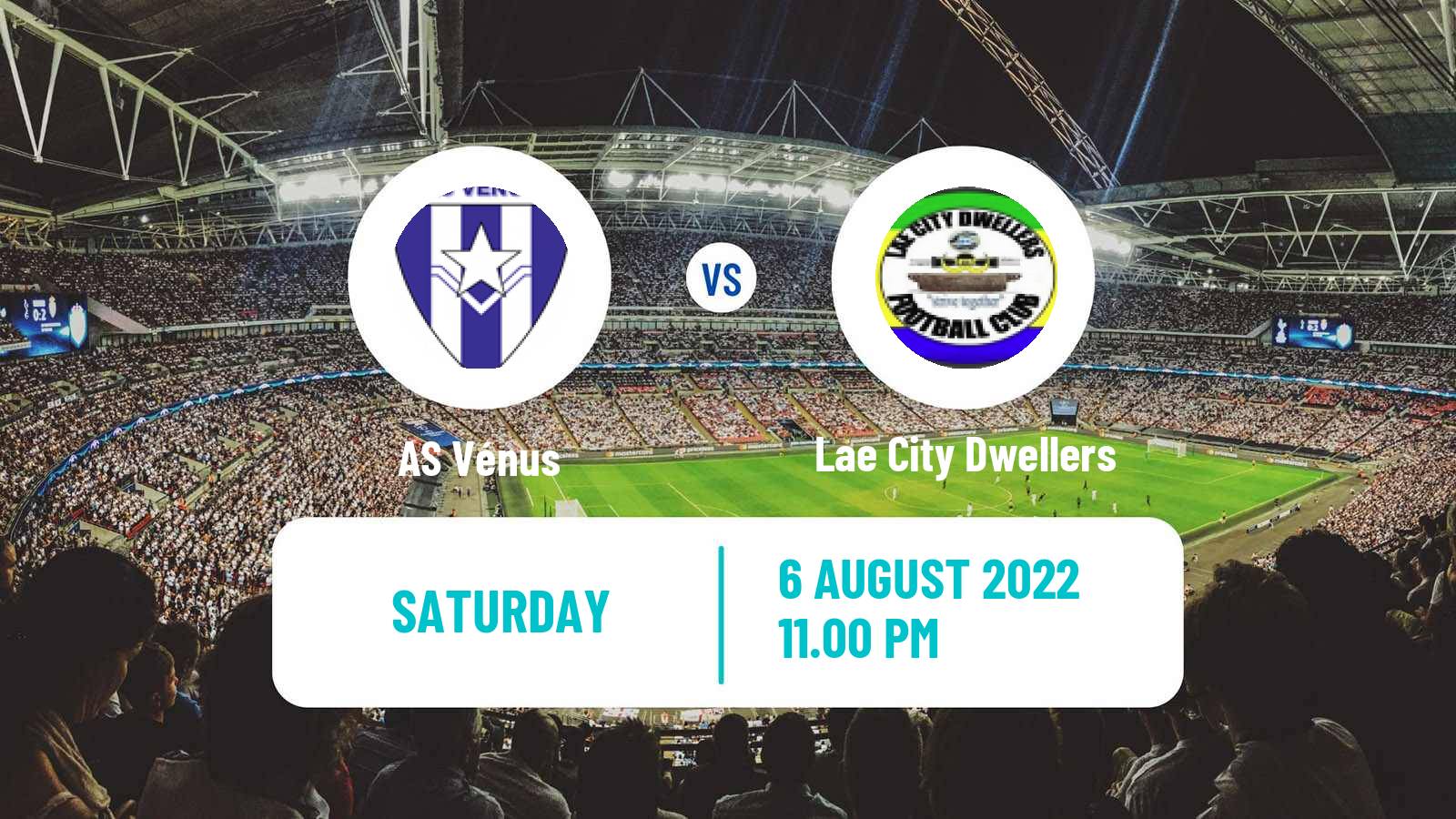 Soccer OFC Champions League Vénus - Lae City Dwellers