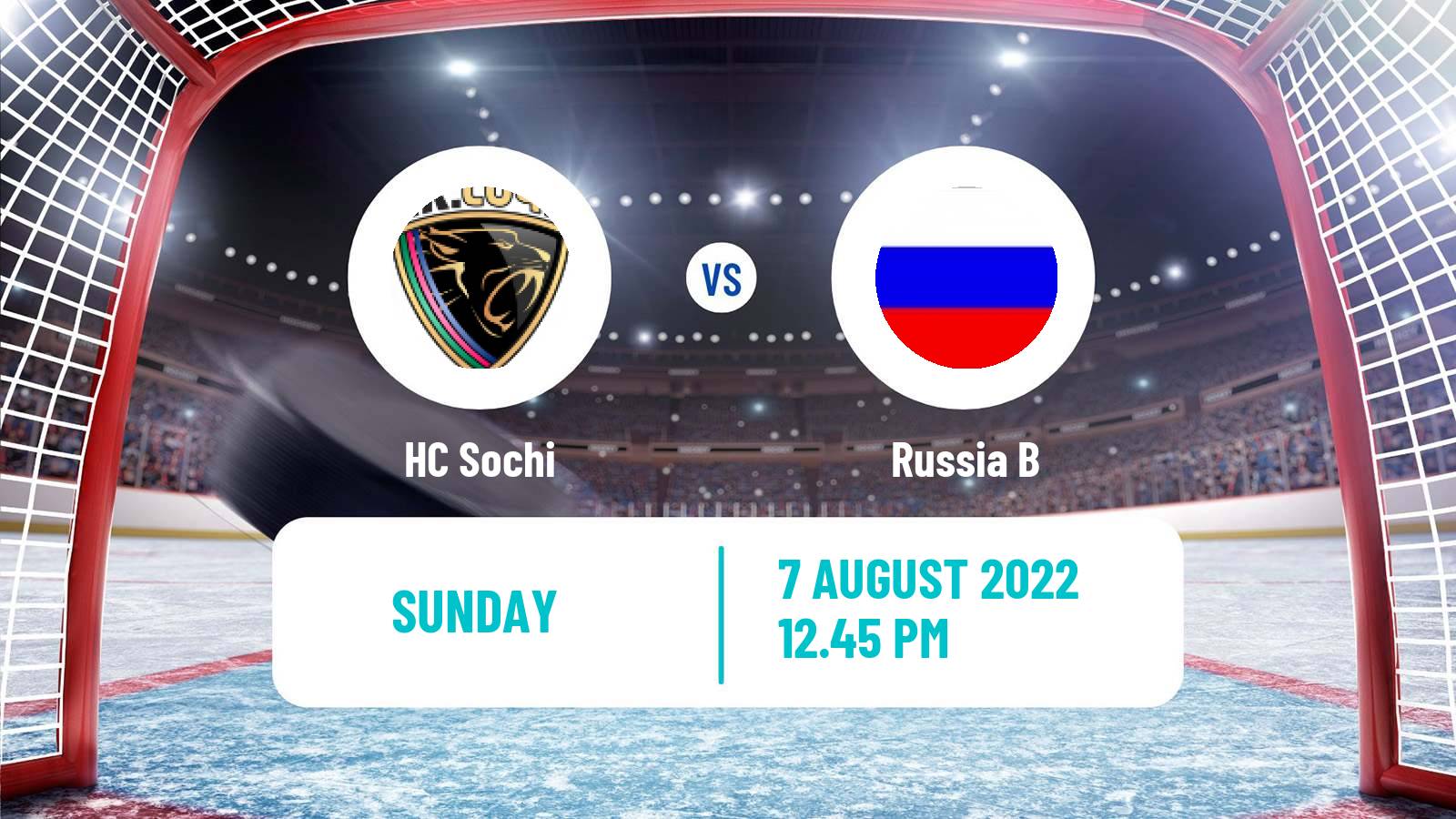 Hockey Club Friendly Ice Hockey Sochi - Russia B