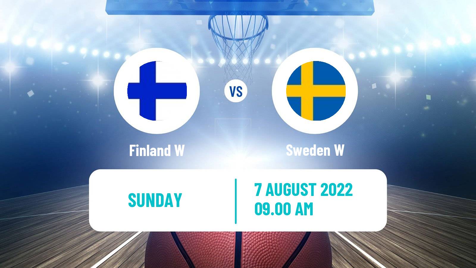 Basketball Friendly International Basketball Women Finland W - Sweden W