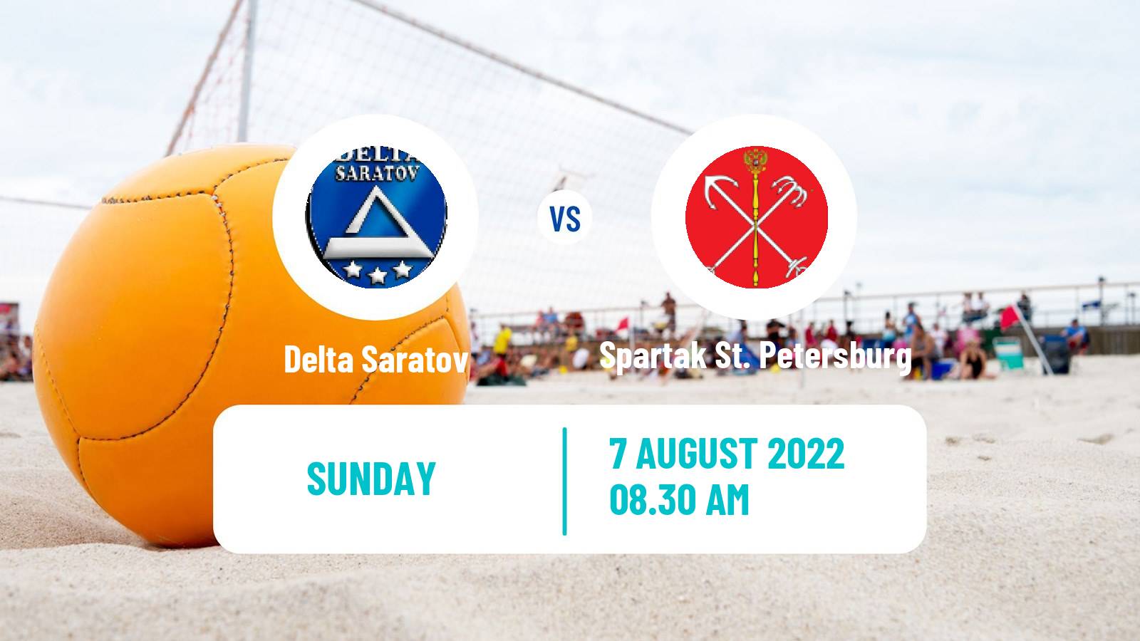 Beach soccer Beach Soccer Delta Saratov - Spartak St. Petersburg