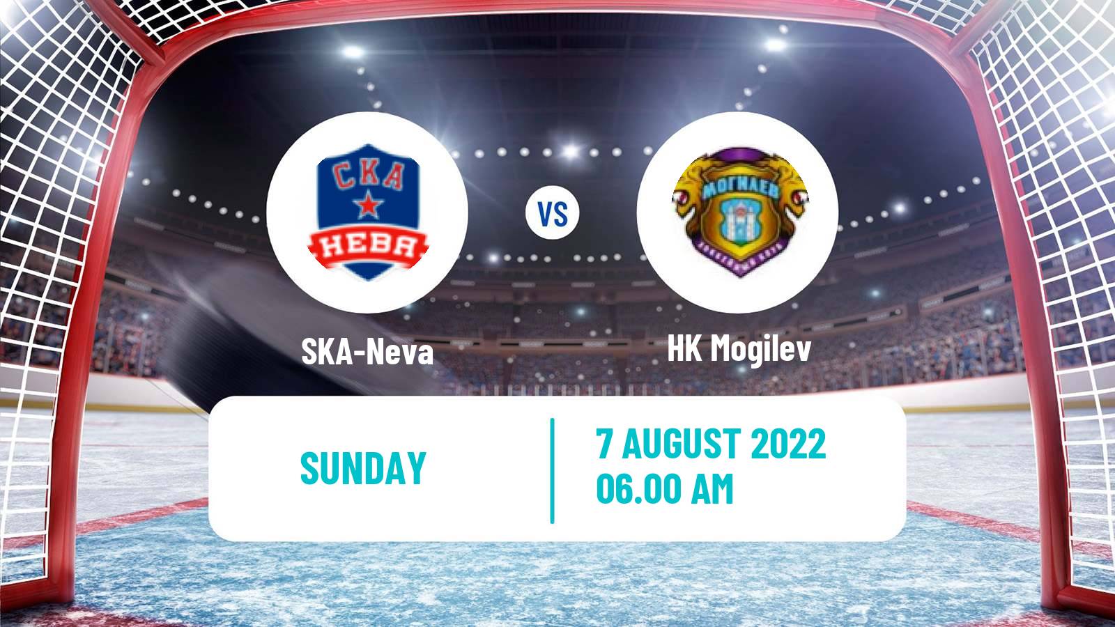 Hockey Club Friendly Ice Hockey SKA-Neva - Mogilev