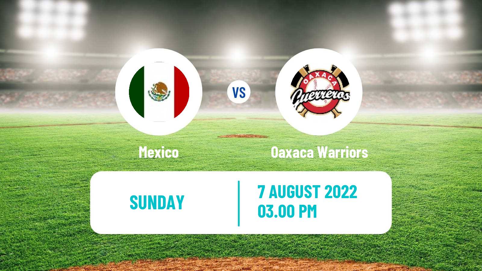 Baseball LMB Mexico - Oaxaca Warriors