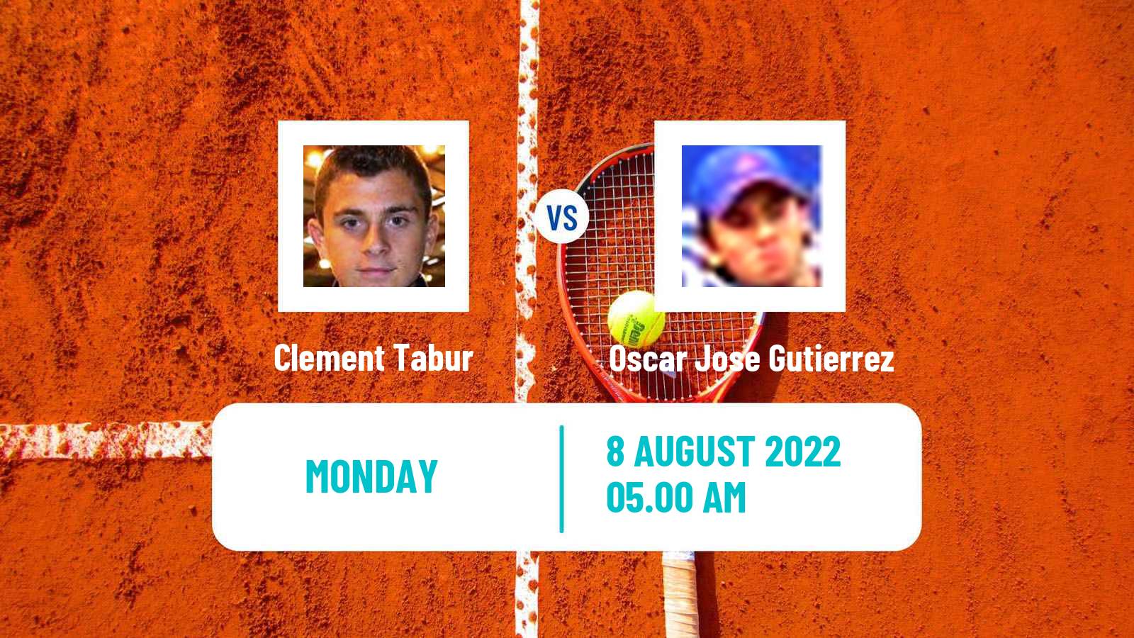 Tennis ATP Challenger Clement Tabur - Oscar Jose Gutierrez