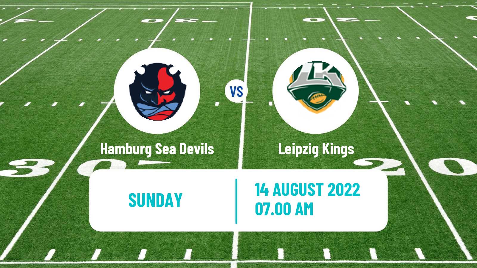 American football European League of American Football Hamburg Sea Devils - Leipzig Kings