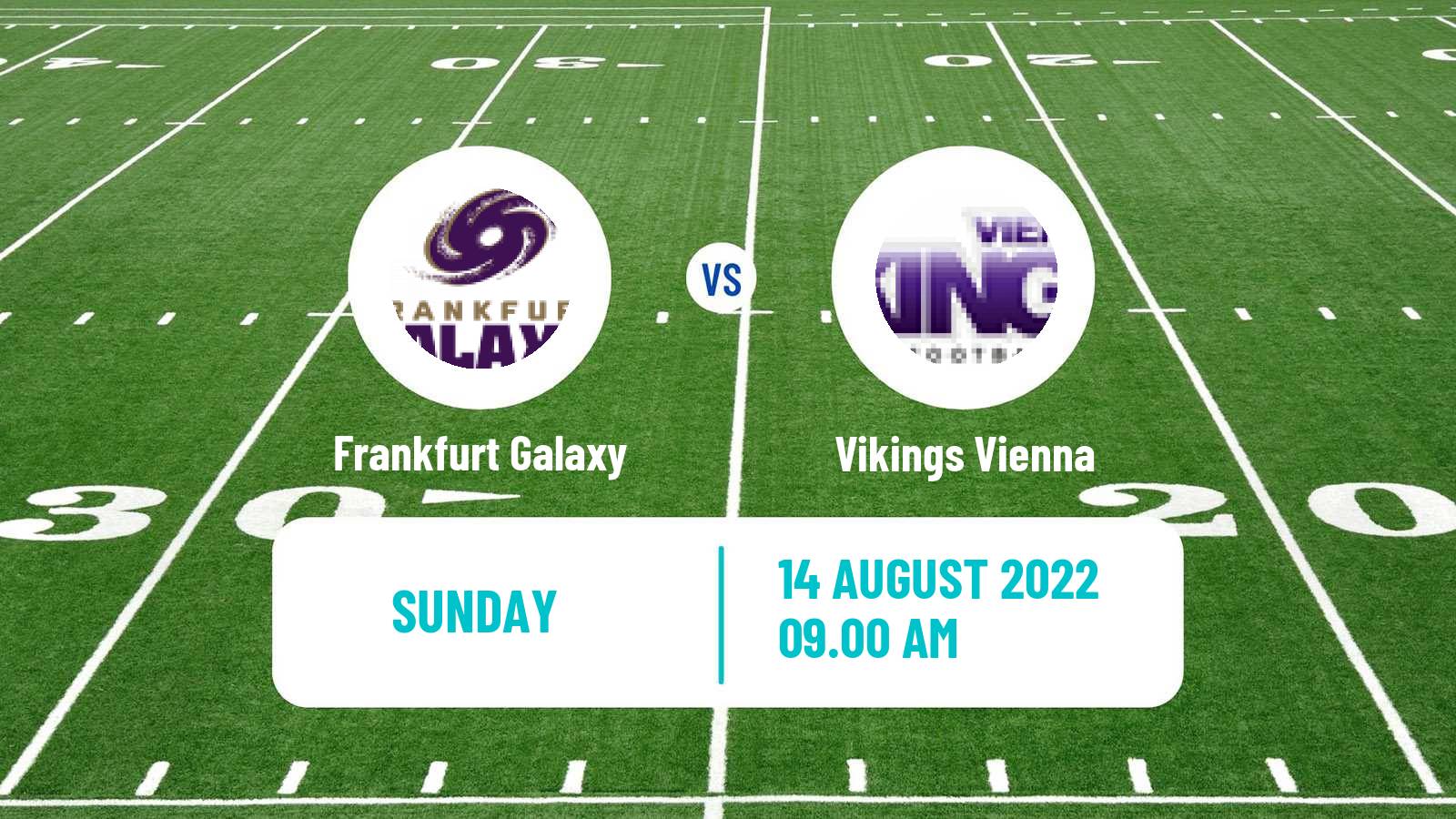 American football European League of American Football Frankfurt Galaxy - Vikings Vienna