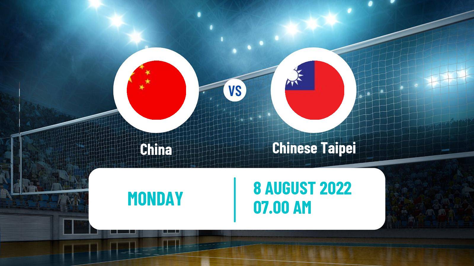 Volleyball Asian Cup Volleyball China - Chinese Taipei