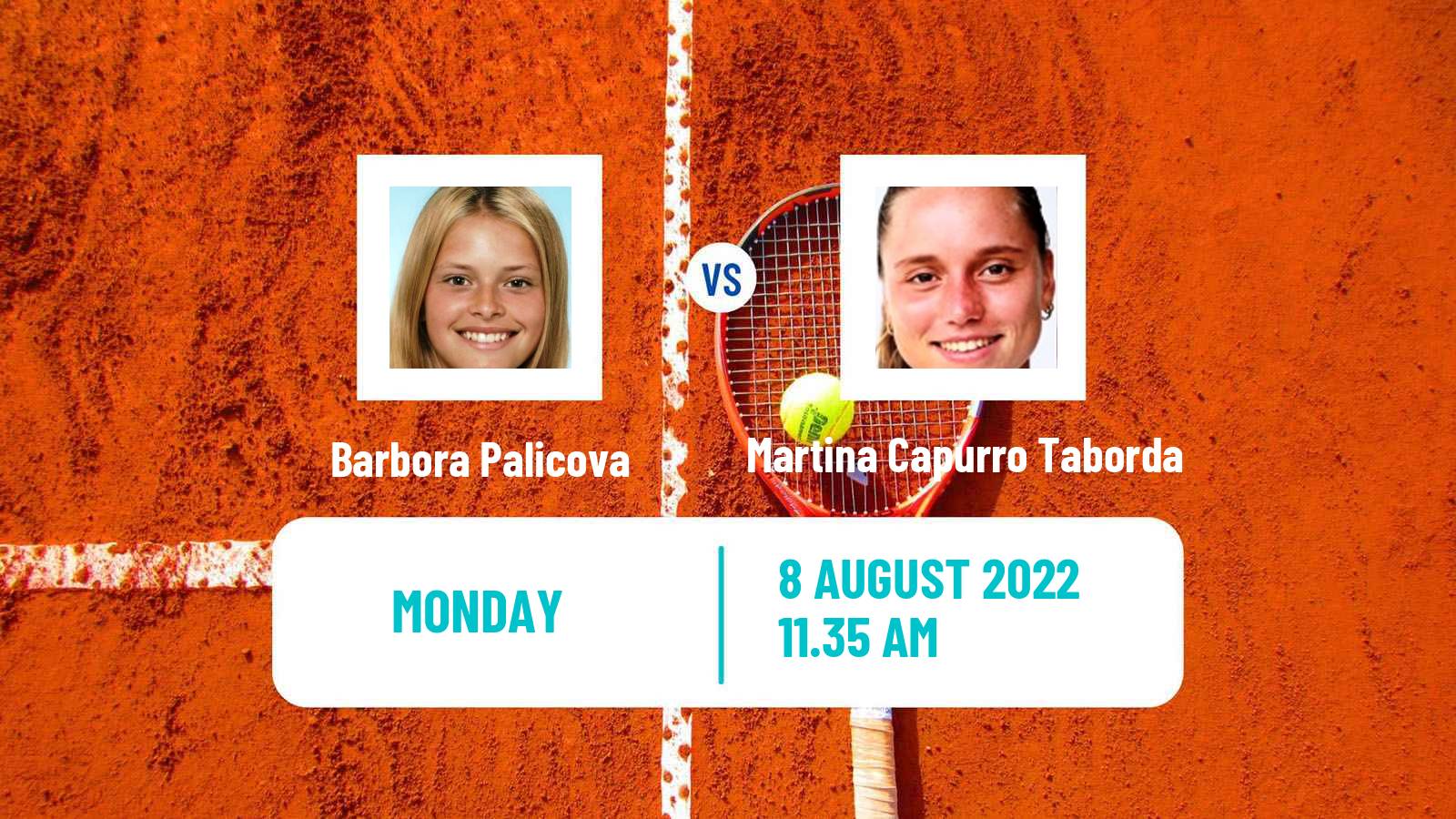 Tennis ITF Tournaments Barbora Palicova - Martina Capurro Taborda