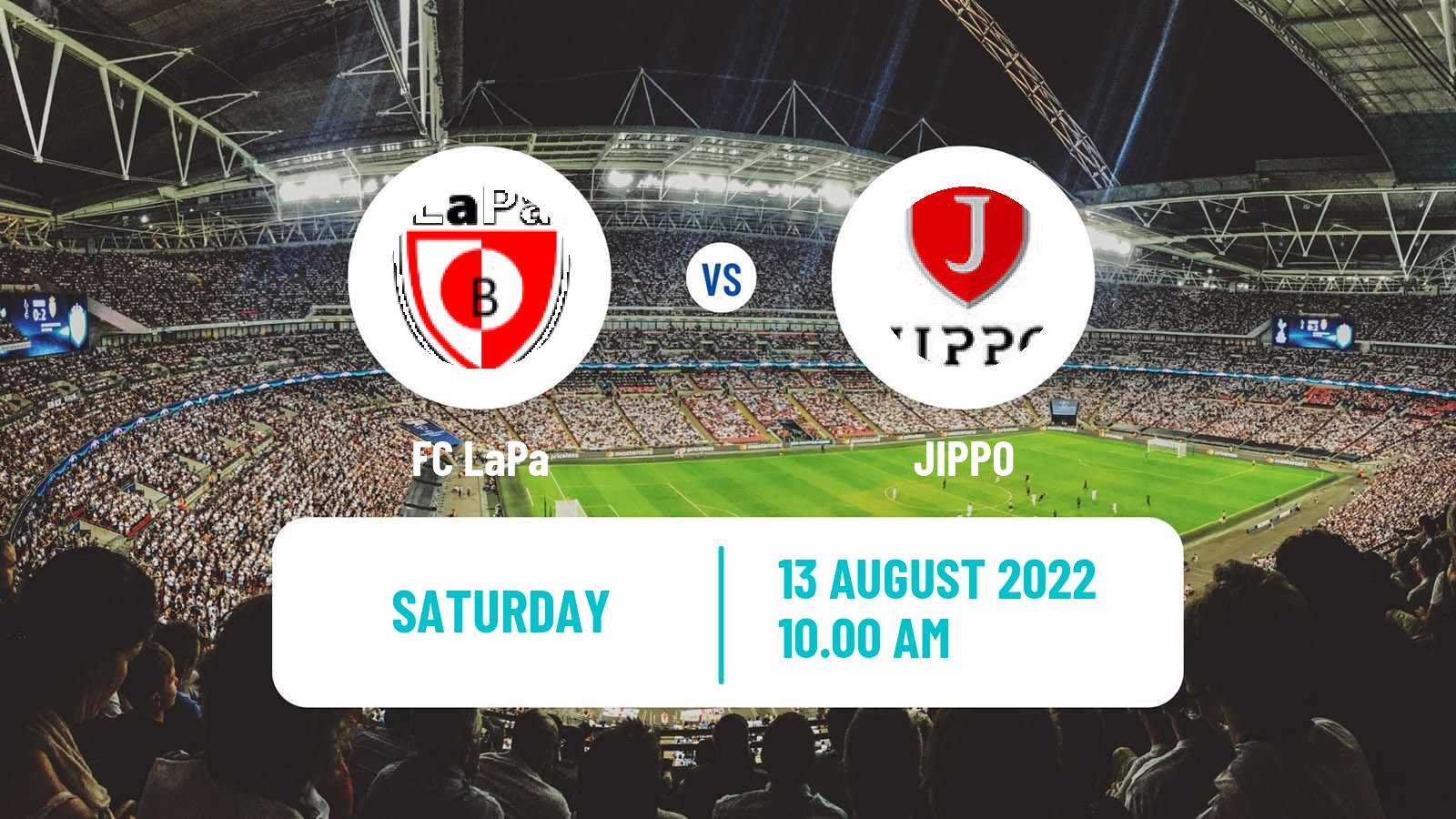 Soccer Finnish Kakkonen Group A LaPa - JIPPO