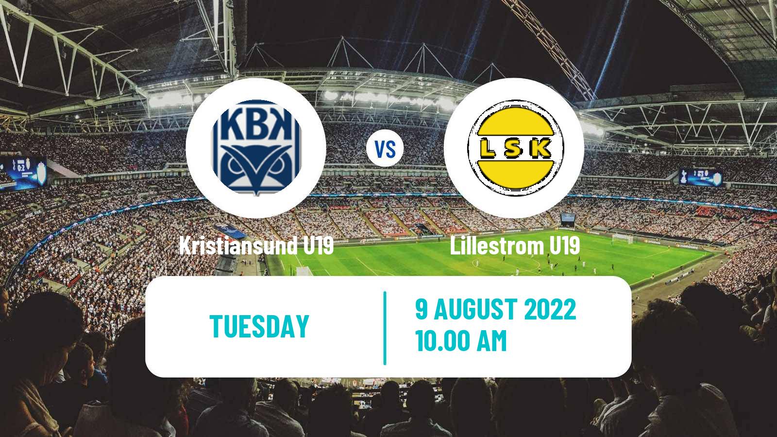 Soccer Norwegian Nasjonal U19 CL Kristiansund U19 - Lillestrom U19