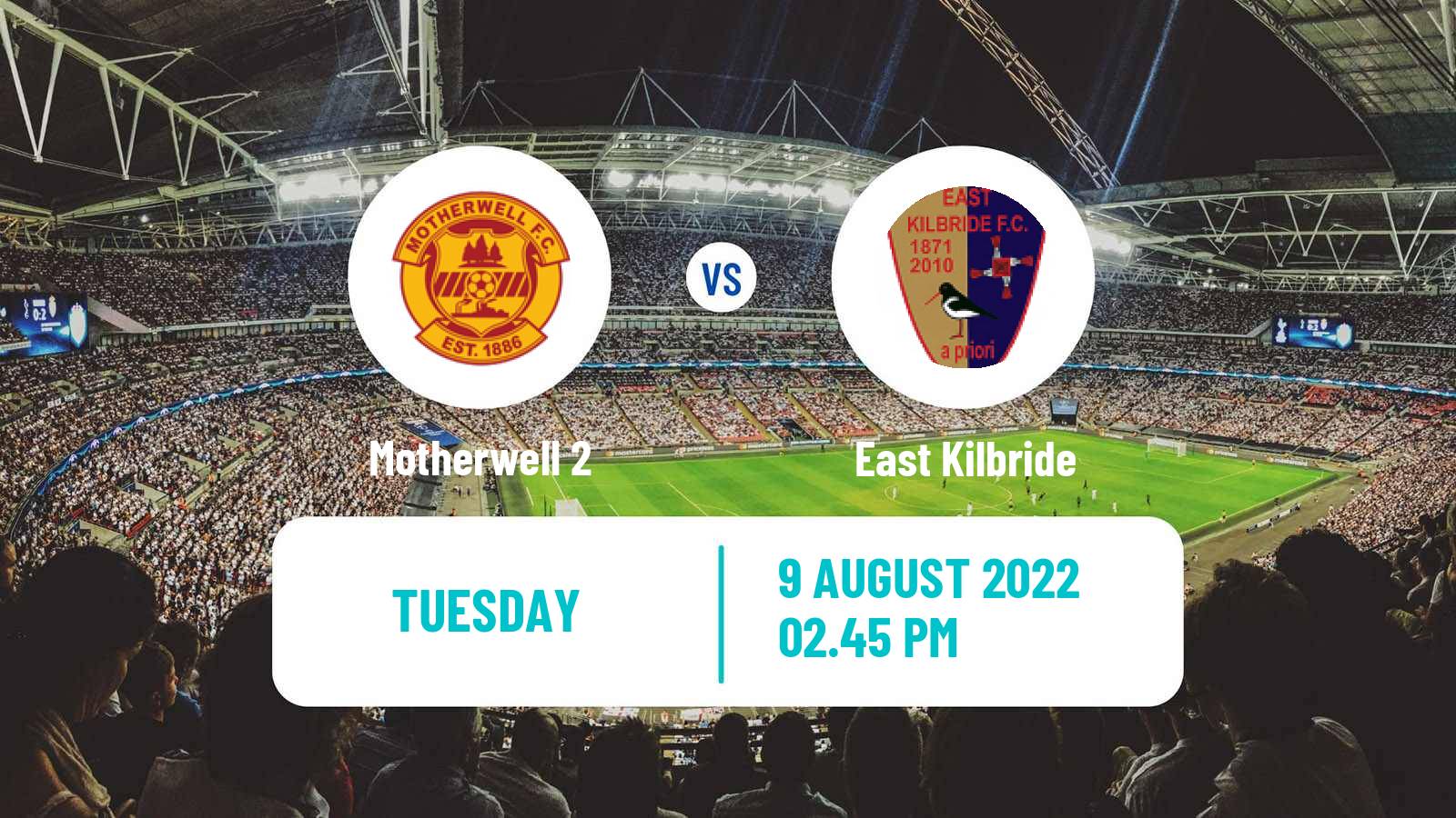 Soccer Scottish Challenge Cup Motherwell 2 - East Kilbride