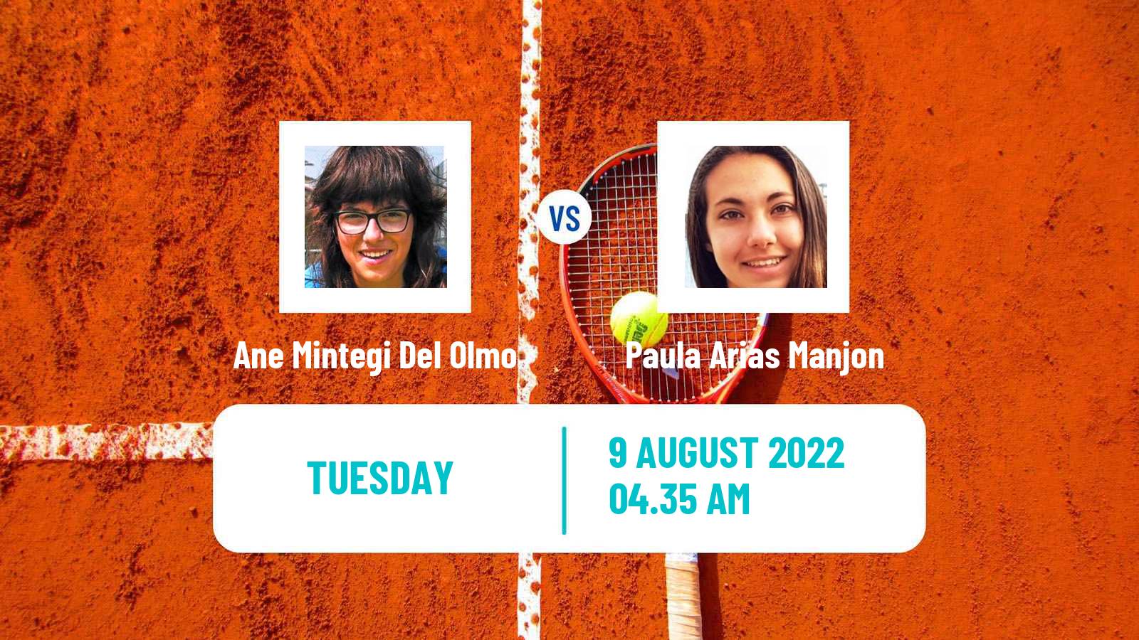 Tennis ITF Tournaments Ane Mintegi Del Olmo - Paula Arias Manjon