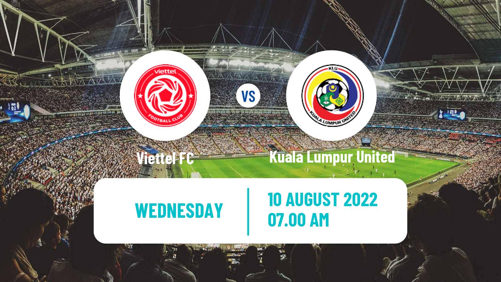 Soccer AFC Cup Viettel - Kuala Lumpur United