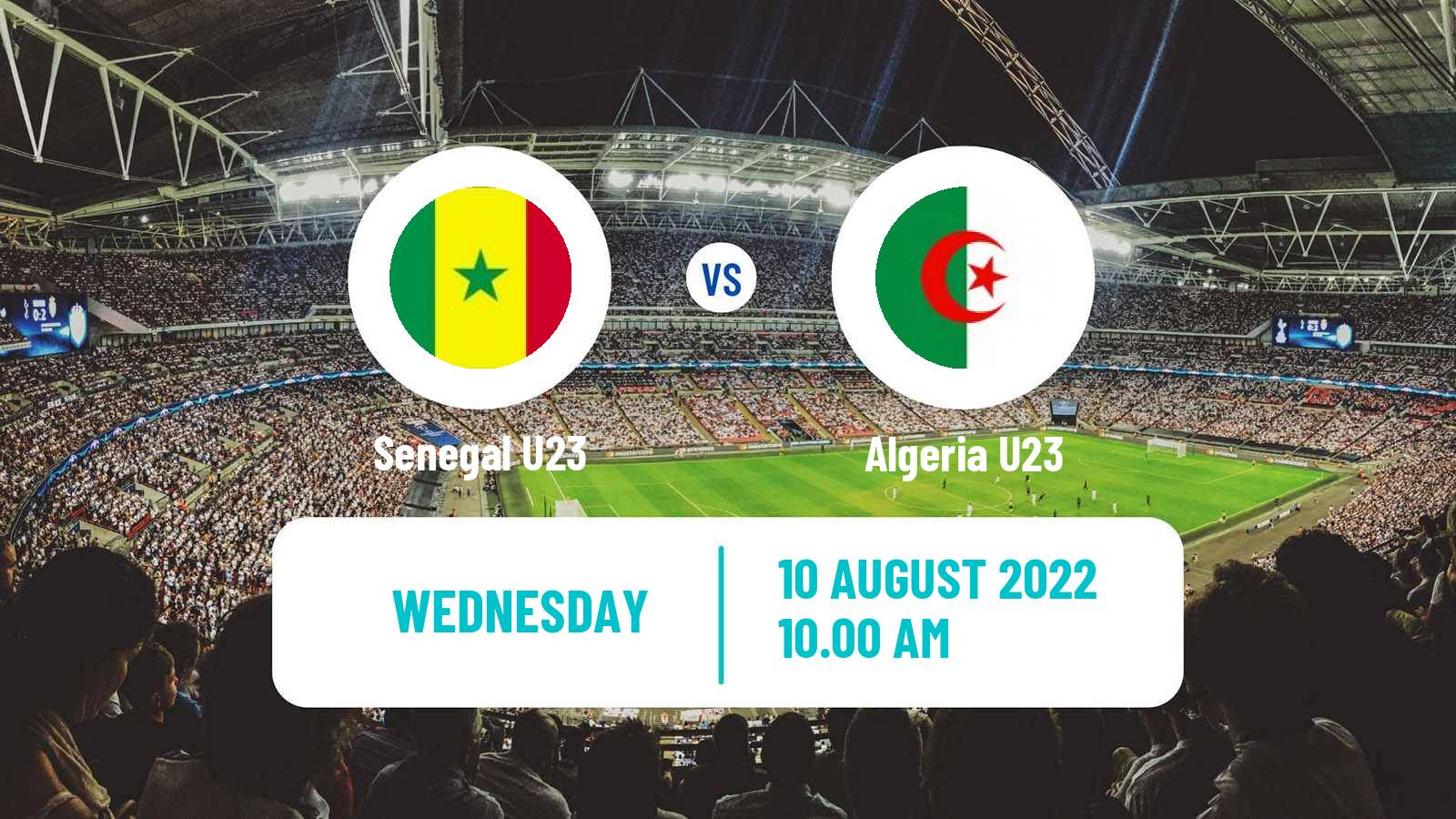 Soccer Islamic Solidarity Games Senegal U23 - Algeria U23