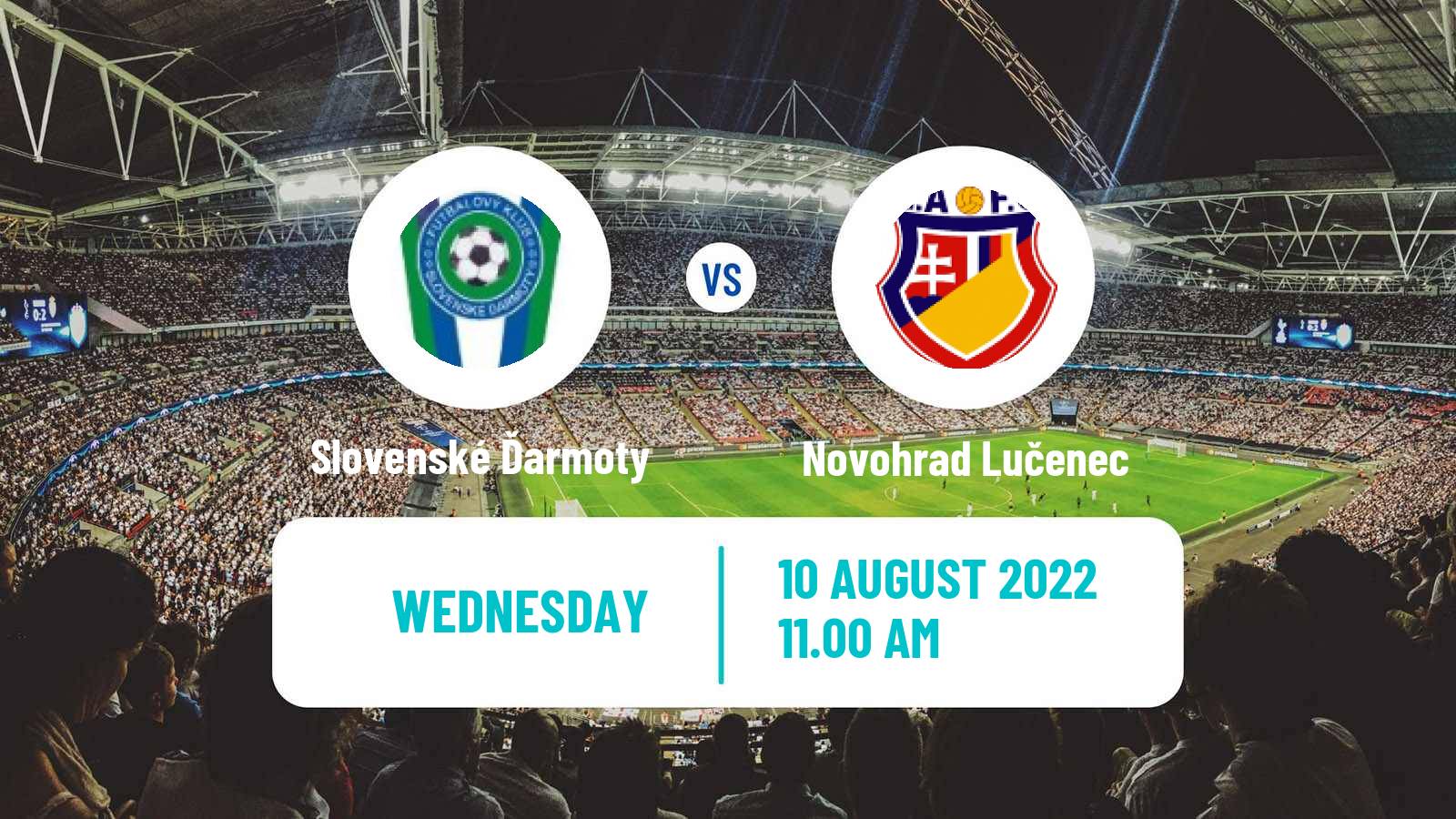 Soccer Slovak Cup Slovenské Ďarmoty - Novohrad Lučenec