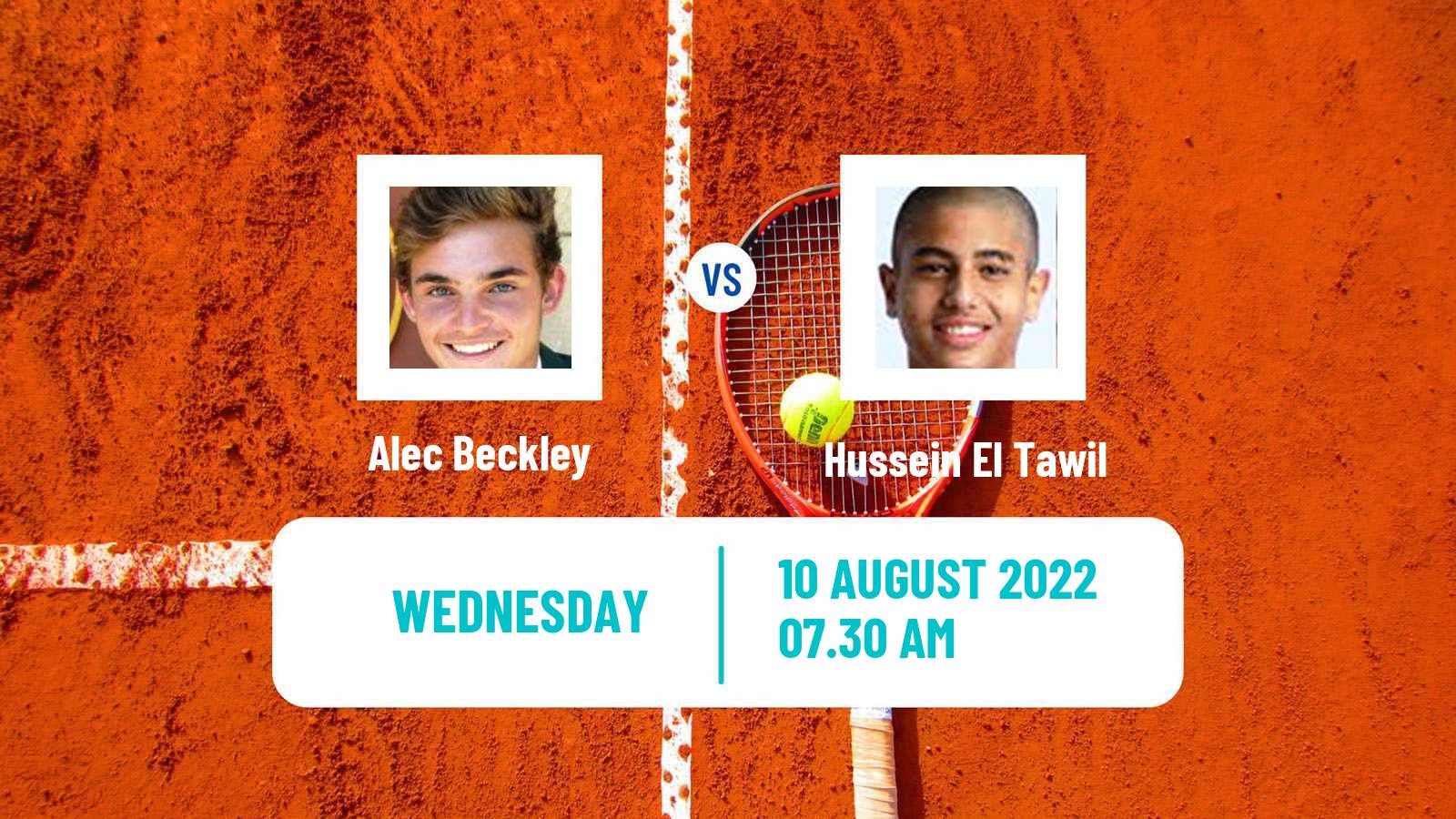 Tennis ITF Tournaments Alec Beckley - Hussein El Tawil