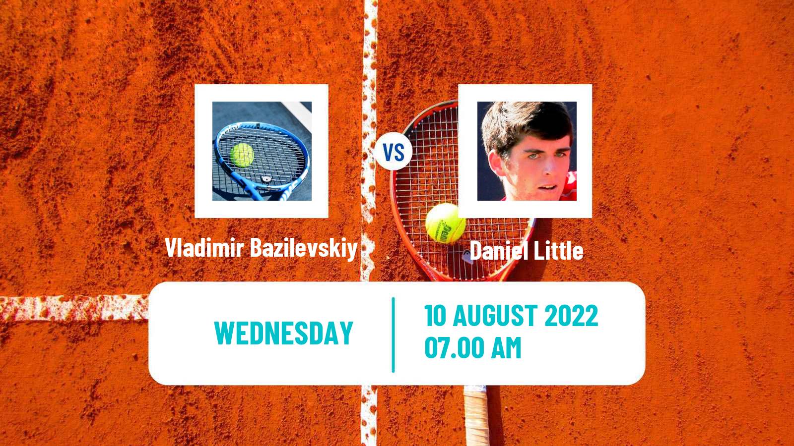 Tennis ITF Tournaments Vladimir Bazilevskiy - Daniel Little