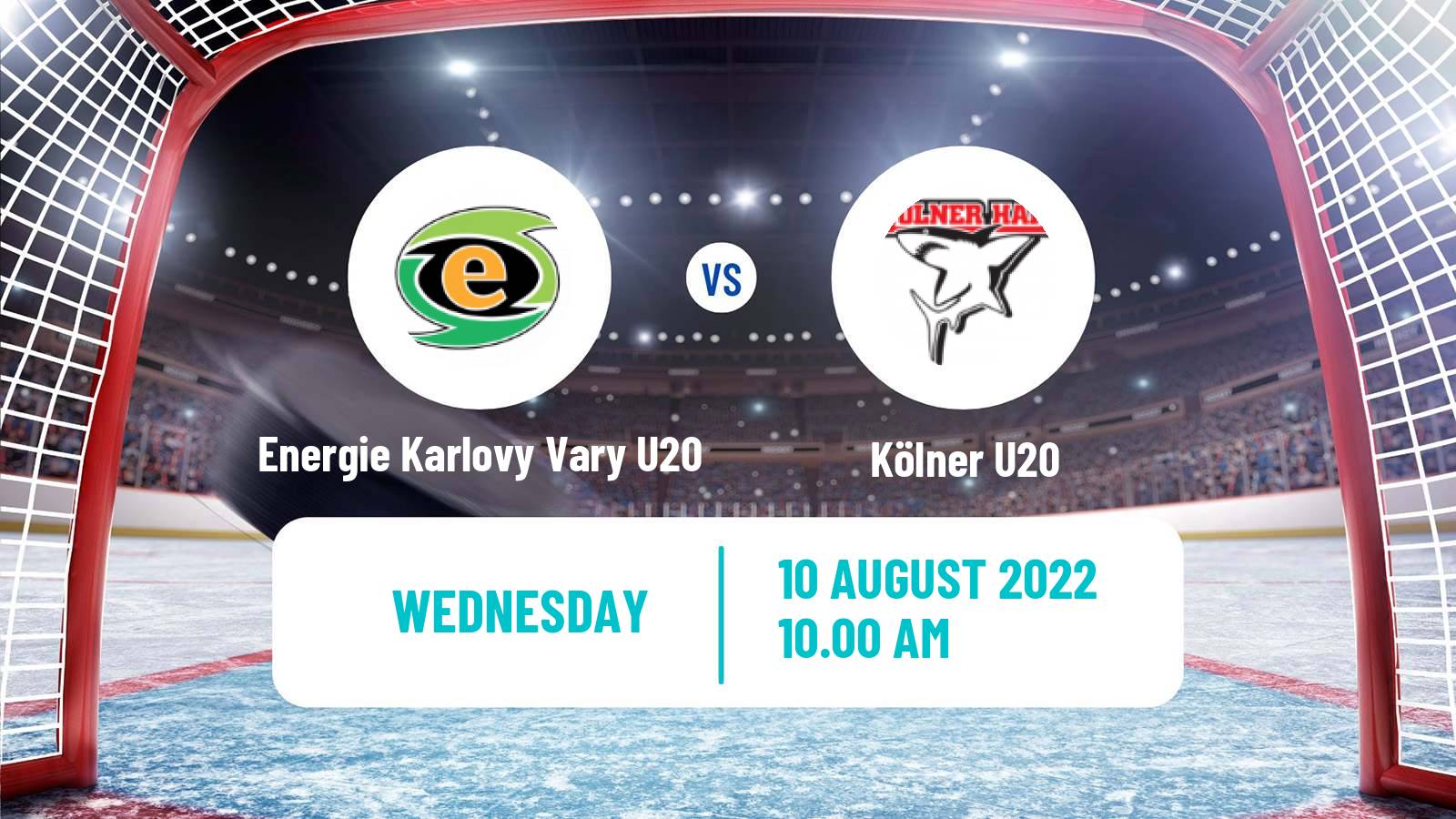 Hockey Club Friendly Ice Hockey Energie Karlovy Vary U20 - Kölner U20