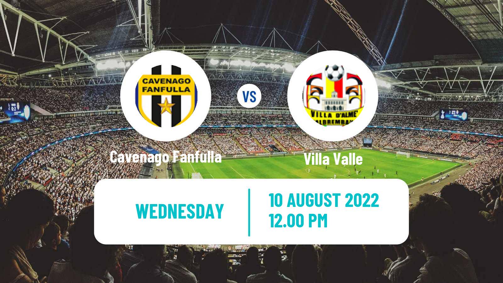 Soccer Club Friendly Cavenago Fanfulla - Villa Valle