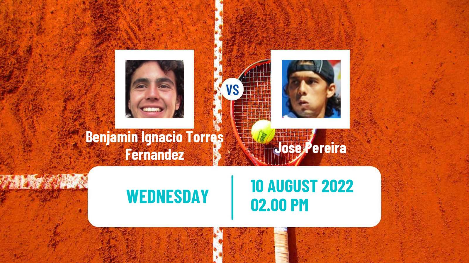 Tennis ITF Tournaments Benjamin Ignacio Torres Fernandez - Jose Pereira