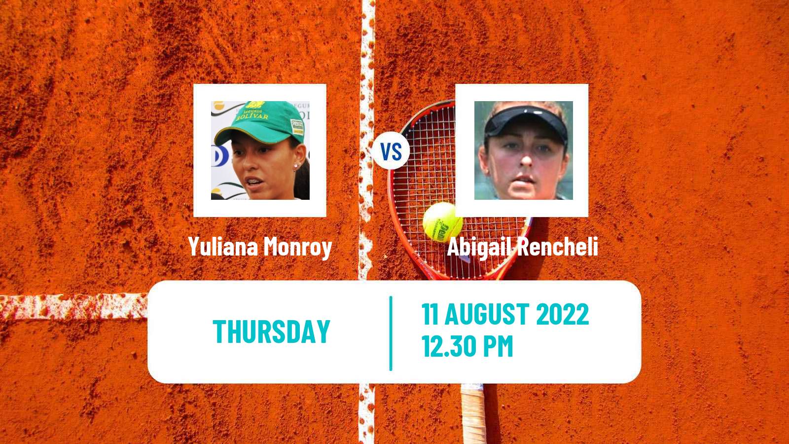 Tennis ITF Tournaments Yuliana Monroy - Abigail Rencheli