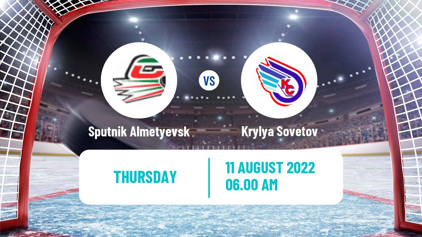 Hockey Club Friendly Ice Hockey Sputnik Almetyevsk - Krylya Sovetov