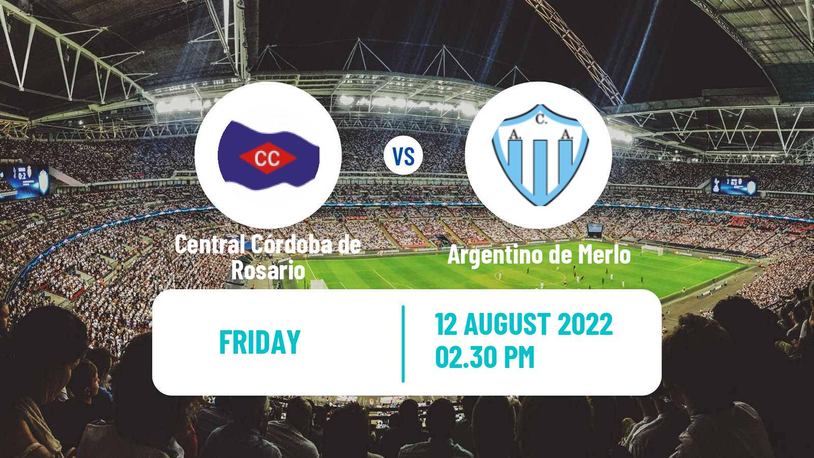 Soccer Argentinian Primera C Central Córdoba de Rosario - Argentino de Merlo